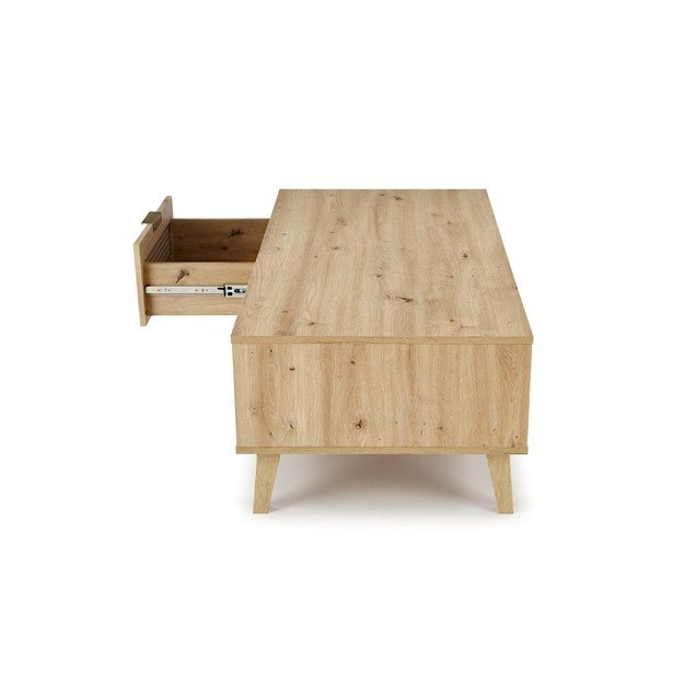 BORNEO LAW-1 coffee table, artisan oak / black 13