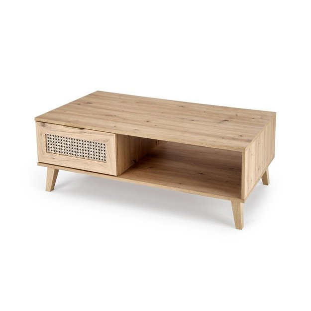 BORNEO LAW-1 coffee table, artisan oak / black 10