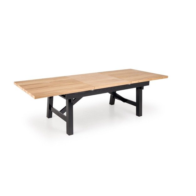 FIESTA extension table, color: natural oak / black 5