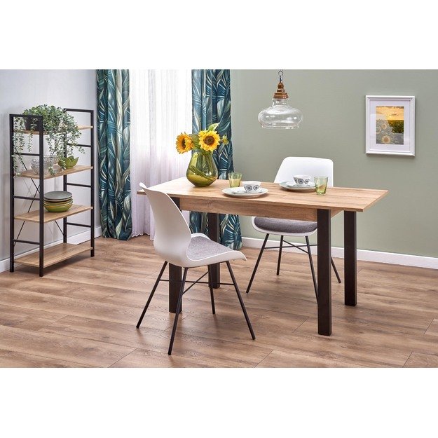 GINO table votan oak/black