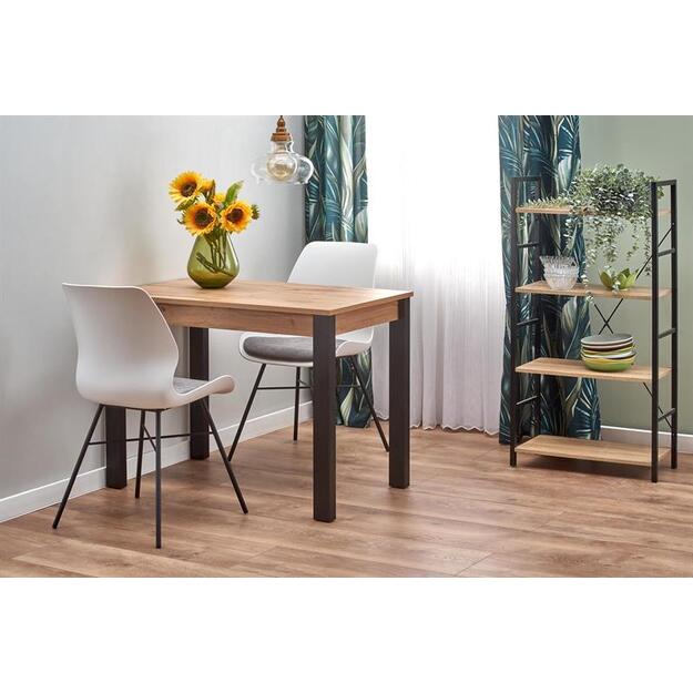 GINO table votan oak/black 7