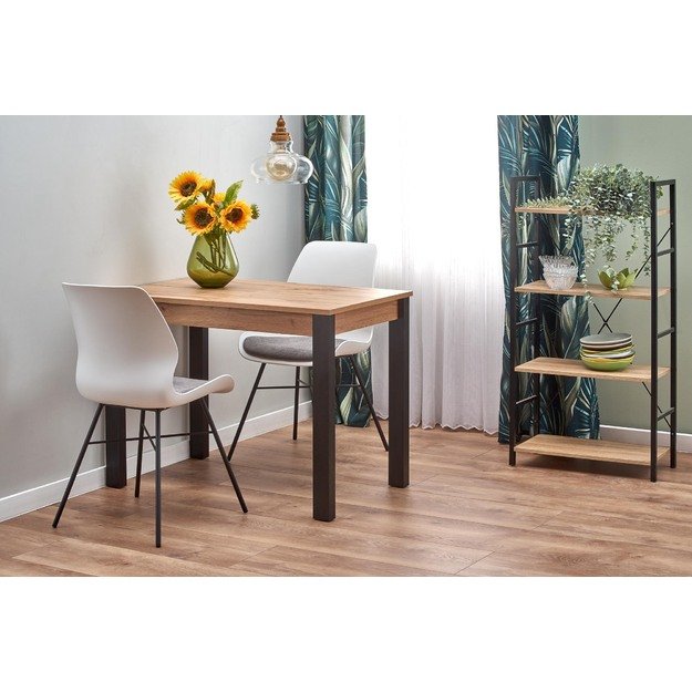GINO table votan oak/black 5