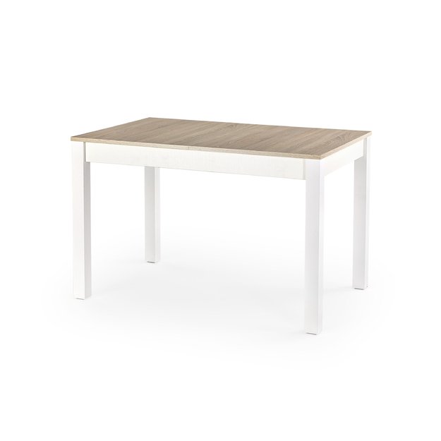 MAURYCY table color: sonoma oak / white 1