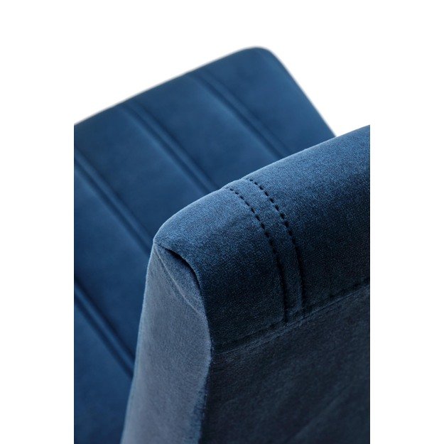 DIEGO 2 chair, color: quilted velvet Stripes - MONOLITH 77 11