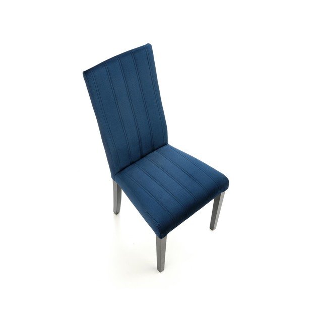 DIEGO 2 chair, color: quilted velvet Stripes - MONOLITH 77 18