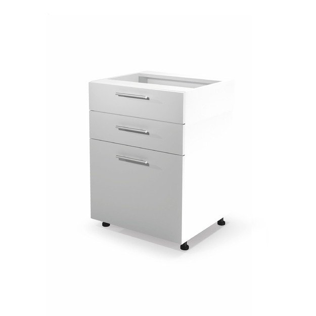VENTO DS3-60/82 lower cabinet with drawers, color: white/white