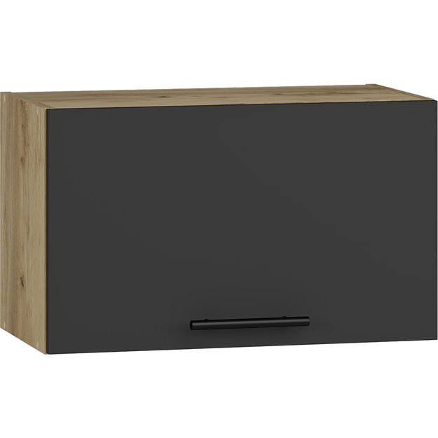 VENTO GO-60/36 hood top cabinet, color: craft oak/antracite
