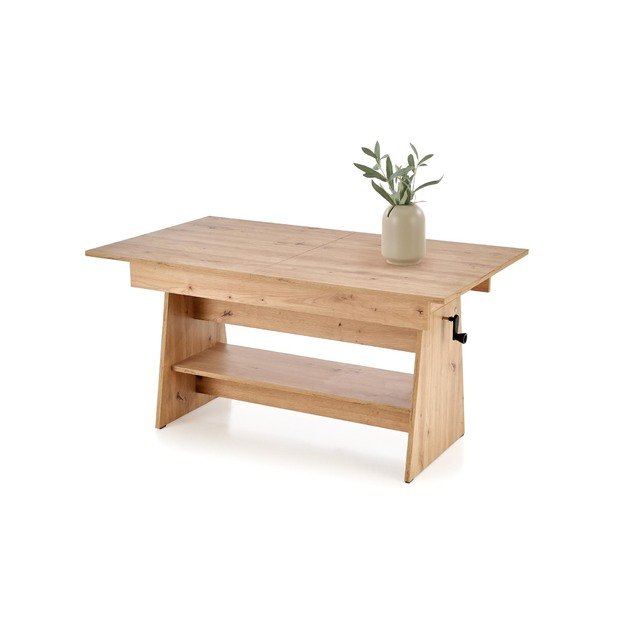 ERIKA lifting coffee table, color: artisan oak