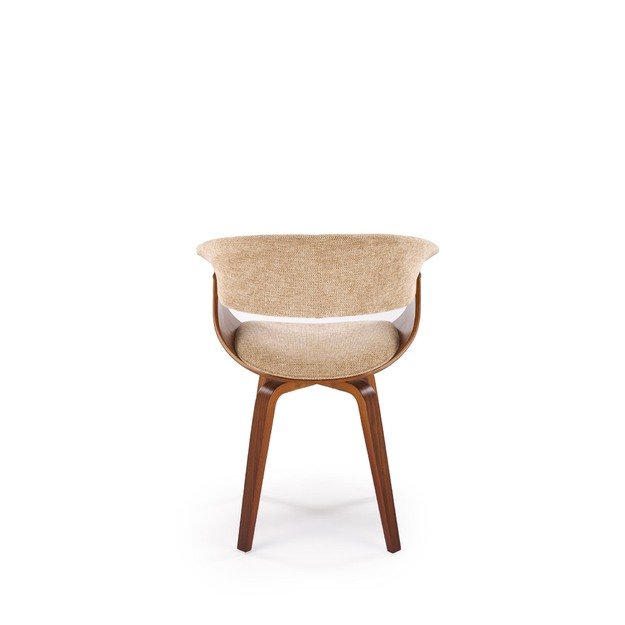 K545 chair, beige / walnut 3
