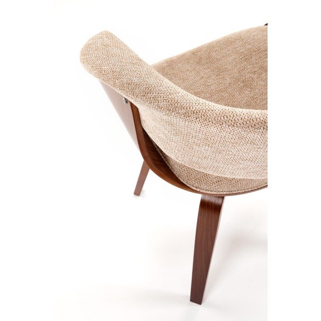 K545 chair, beige / walnut 12