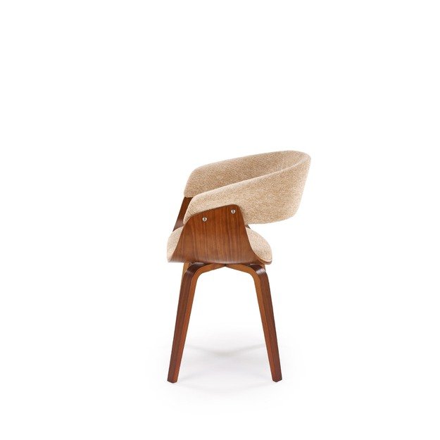 K545 chair, beige / walnut 5