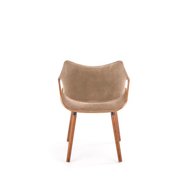 K396 chair, color: walnut / beige 6