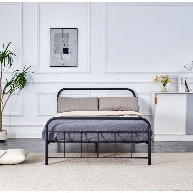 dimensions: 144/209/93 cm, material: powder coated steel, color: black 2