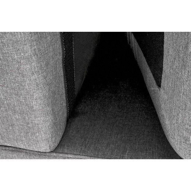 GERSON sofa with ottoman, color: grey 12