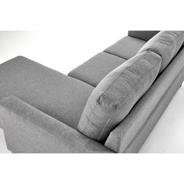 GERSON sofa with ottoman, color: grey 11