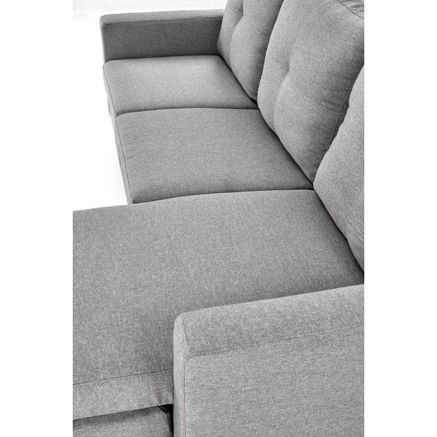 GERSON sofa with ottoman, color: grey 3