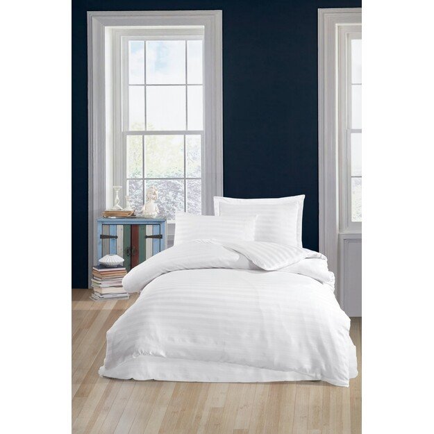 Water Yollu Saten - White