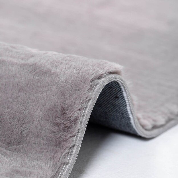 Soft Faux Fur - Anthracite 2