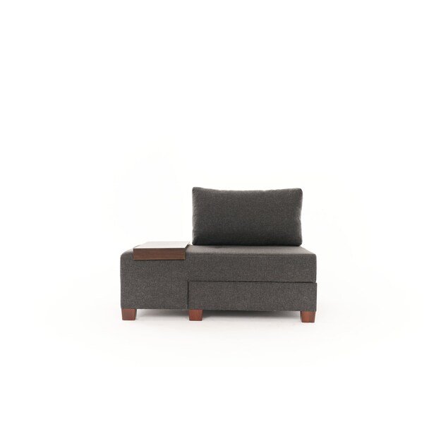 Perenna Linen Left - Anthracite 3