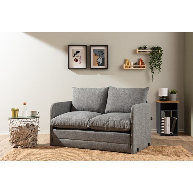 Saga 2-Seater - Light Grey 2