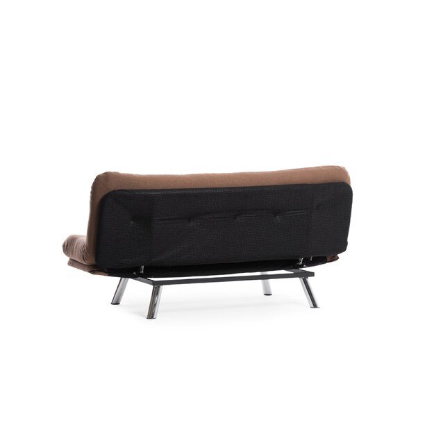 Misa Small Sofabed - Light Brown 6