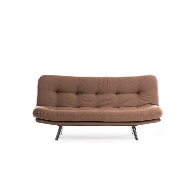 Misa Small Sofabed - Light Brown 3
