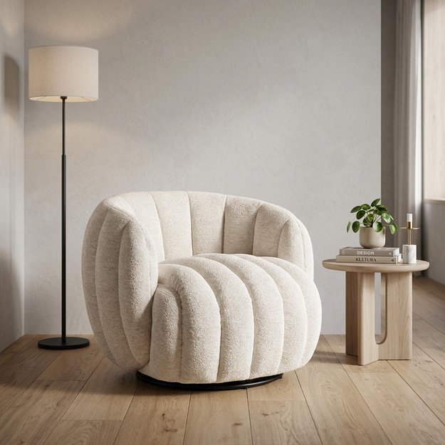FRASER XL,  leisure chair, cream
