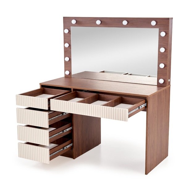 HOLLYWOOD 2 XL color: cashmere / walnut