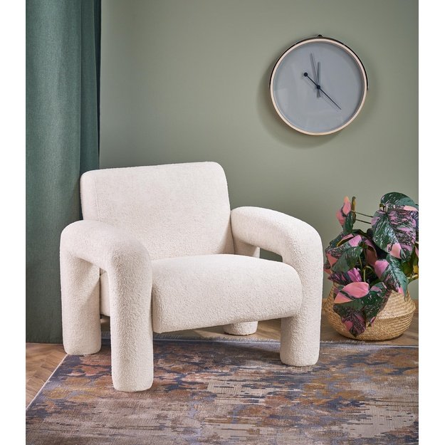 VARNA leisure chair, cream