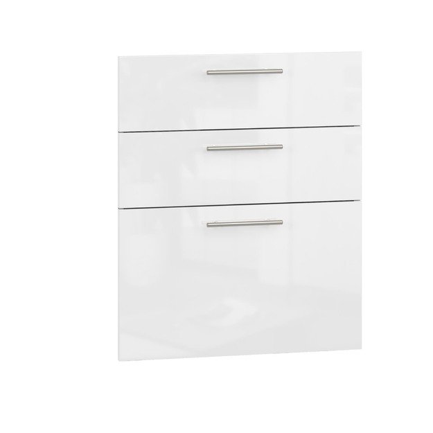 VENTO D3S_H-60/82 fronts, color: white high gloss