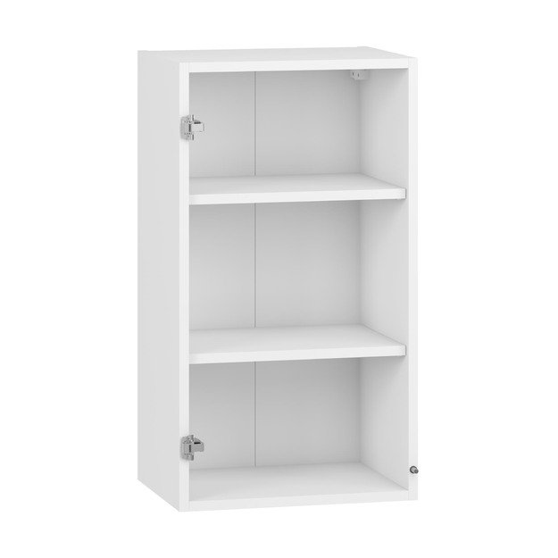 VENTO GV-40/72 carcass, upper cabinet with glass white
