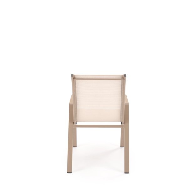 HOVER garden chair, beige / cappuccino