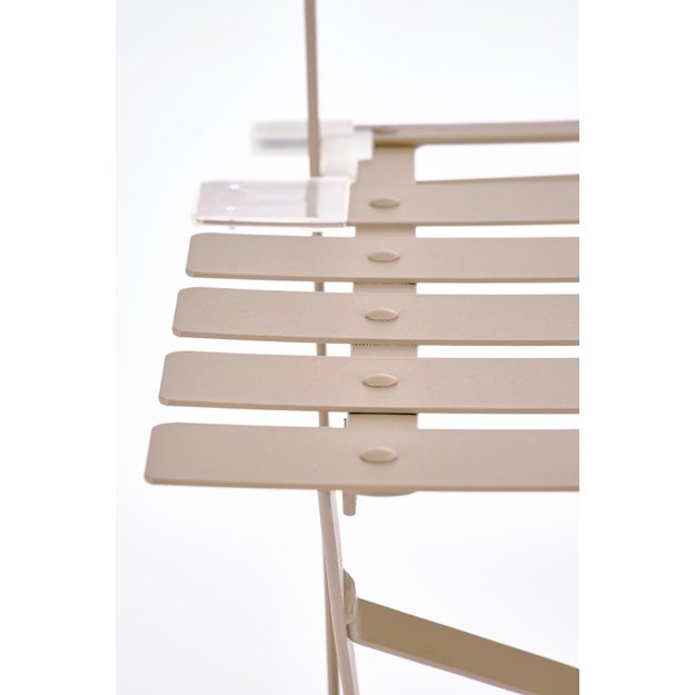 LIVORNO garden set (table+2 chairs), cappuccino