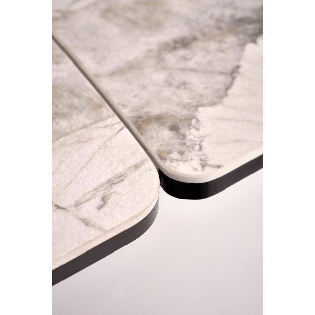 BENJAMIN extension table, beige / cashmere