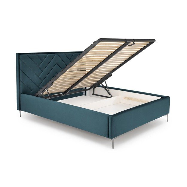 MODULO W1 headboard - dark green Monolith 37 3