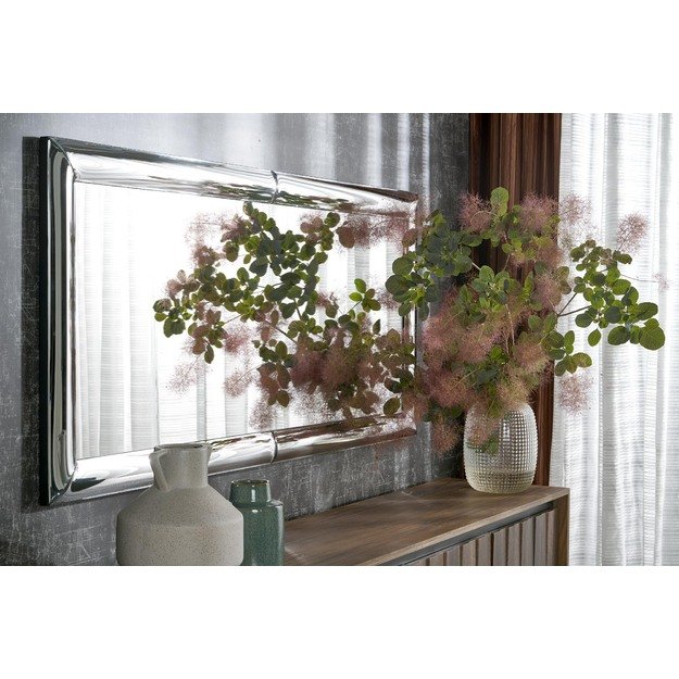 ABISSO wall mirror, silver 9