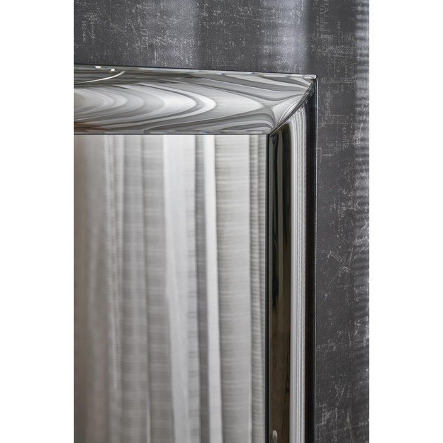 ABISSO wall mirror, silver 11