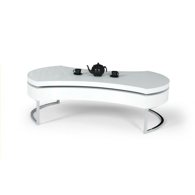 AUREA coffee table color: white