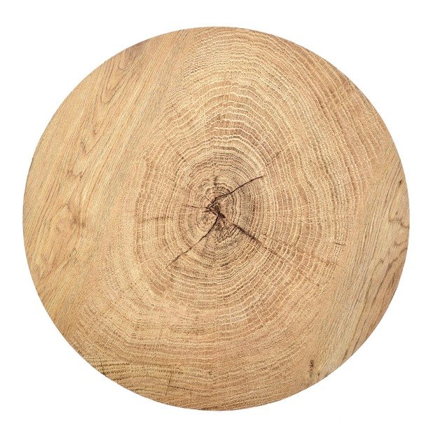 BROOKLYN-S c. table natural oak / black 4