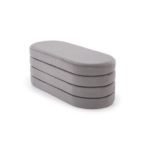 CALPI bench with storage function, grey 5