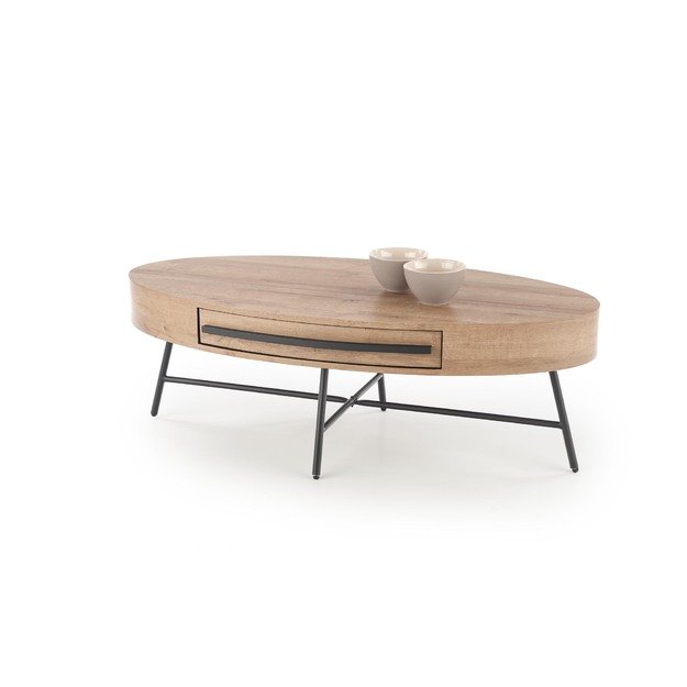 CAROLINA c.table, golden oak / black