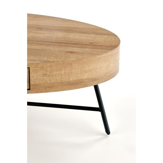 CAROLINA c.table, golden oak / black 11