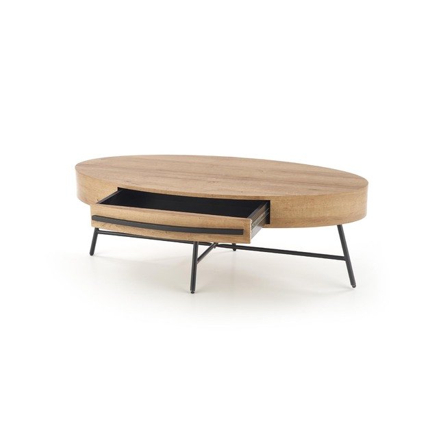 CAROLINA c.table, golden oak / black 18