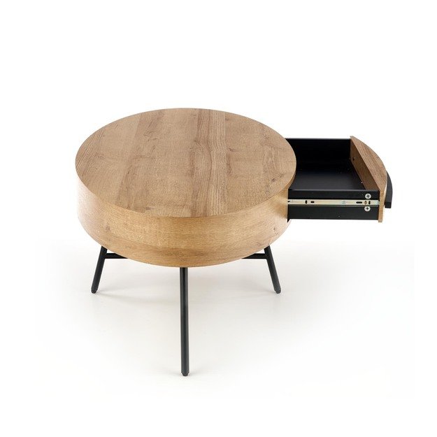 CAROLINA c.table, golden oak / black 1