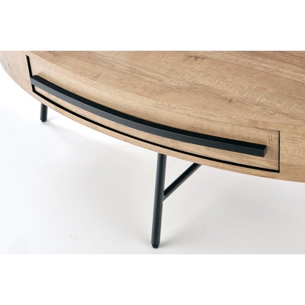CAROLINA c.table, golden oak / black 23