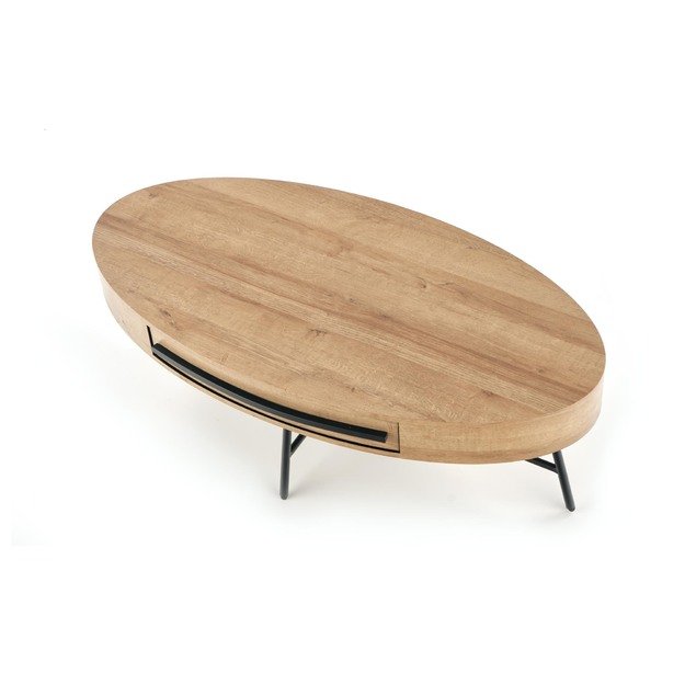 CAROLINA c.table, golden oak / black 26