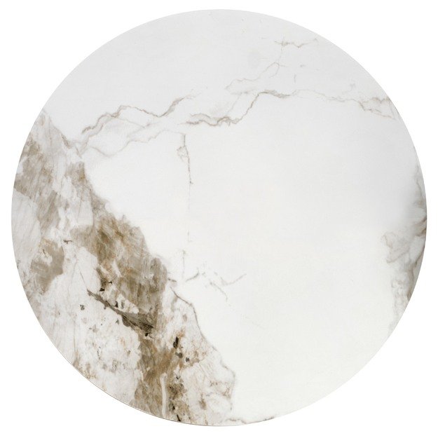 CECILIA coffee table, marble / grey / gold 1