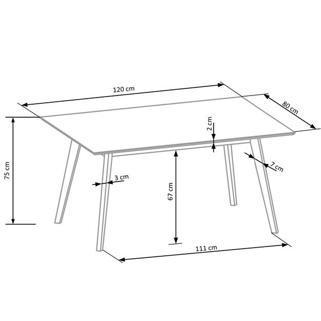 CORDOBA table + 4 chairs 2