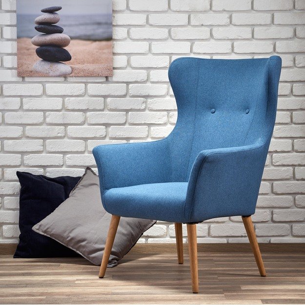 COTTO leisure chair, color: blue 9