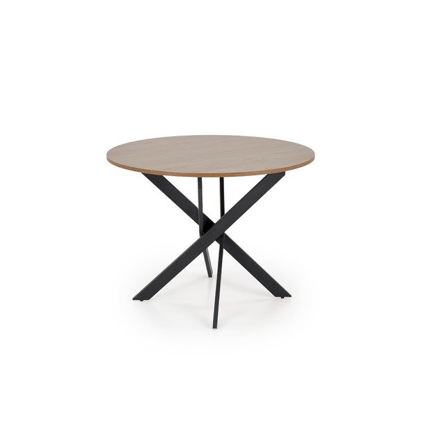 EDGAR table, top - walnut, legs - black 20